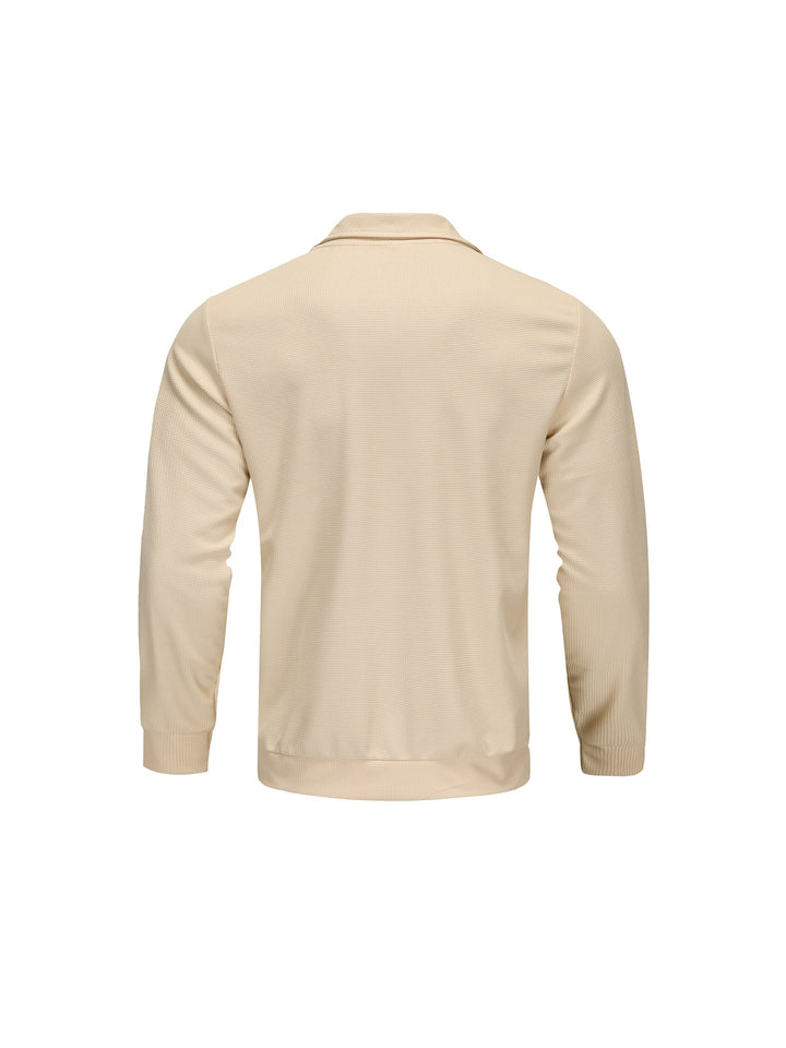 Marvin - Chaqueta Informal De Poliéster Con Cremallera