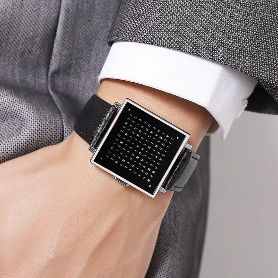 WordTime - Reloj Con Pantalla Digital Matrix
