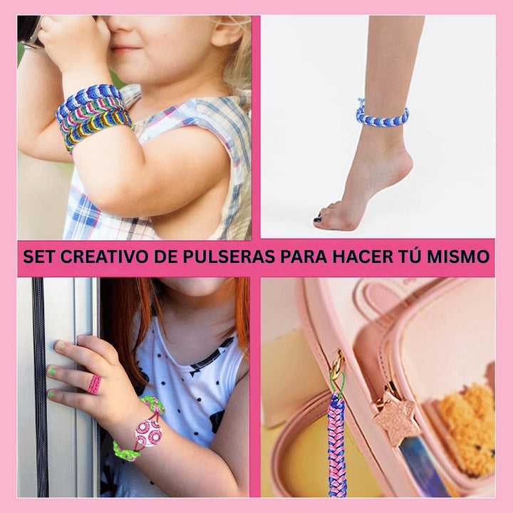 CharmCraft - Kit Para Trenzar Cuerdas a Mano