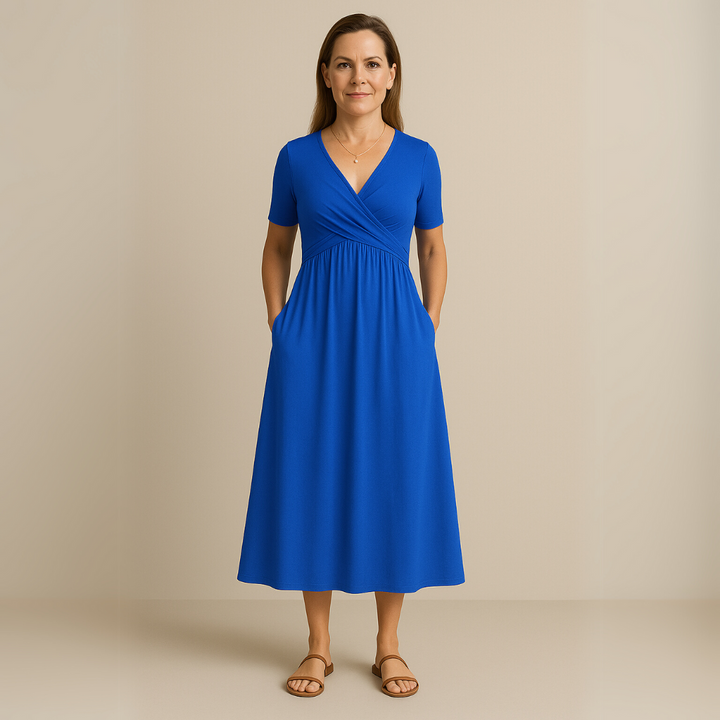 Bridgett - Vestido De Manga Corta