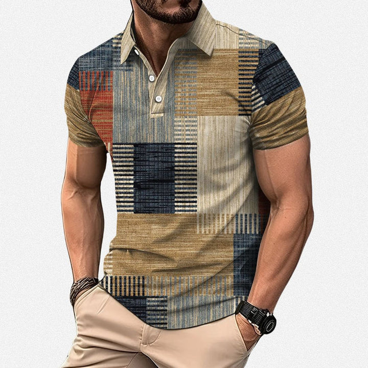 Gasan - Polo de Manga Corta Multicolor