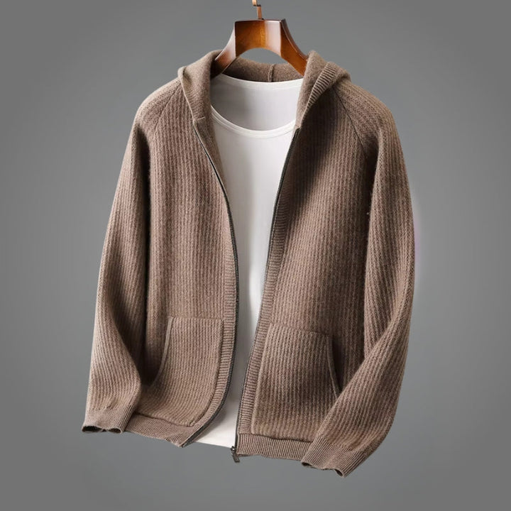 Romain - Sudadera Con Capucha Y Cremallera De Punto