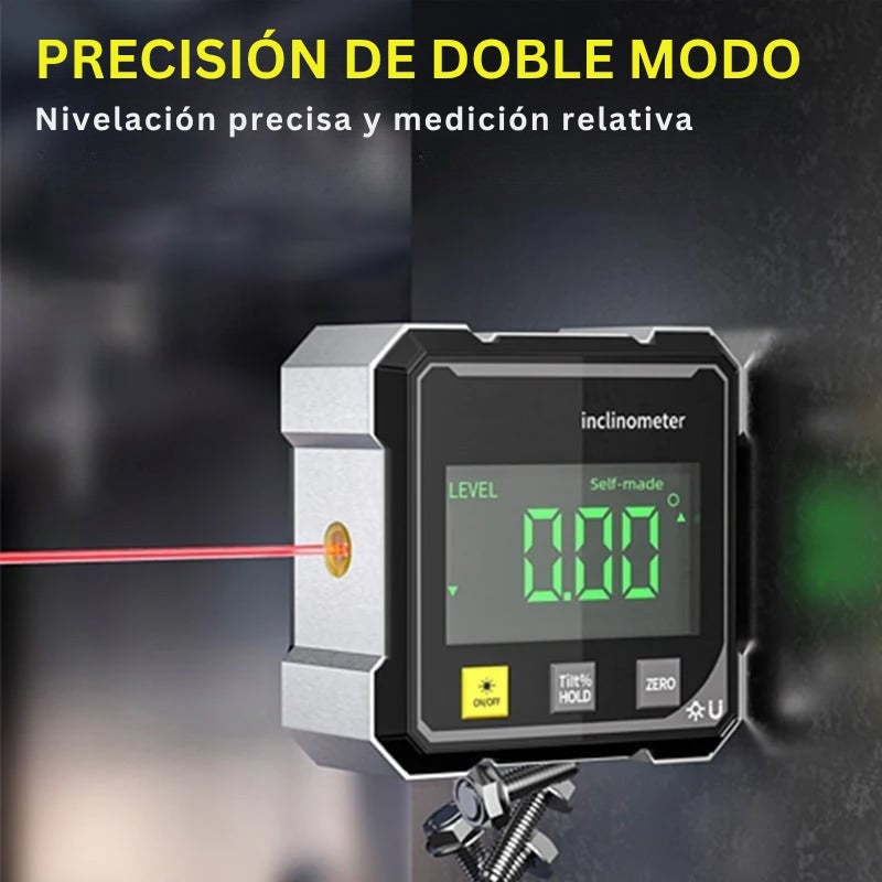 MagPro - Transportador Digital Magnético De 4 Lados Con Láser