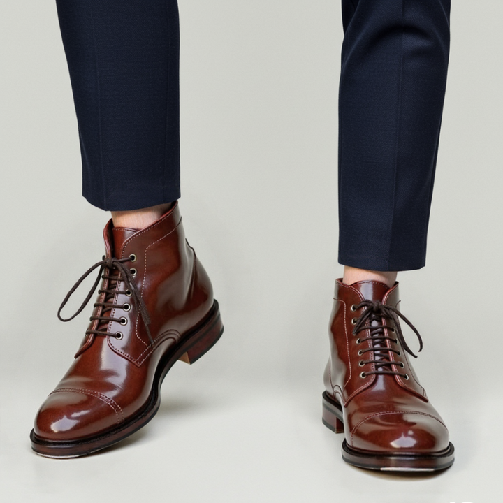 Baggott - Elegante Bota De Cuero