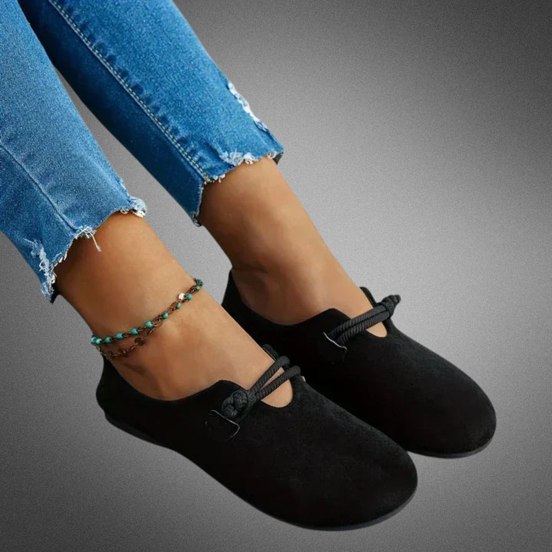 Anitra - Mocasines Clásicos De Punta Redonda