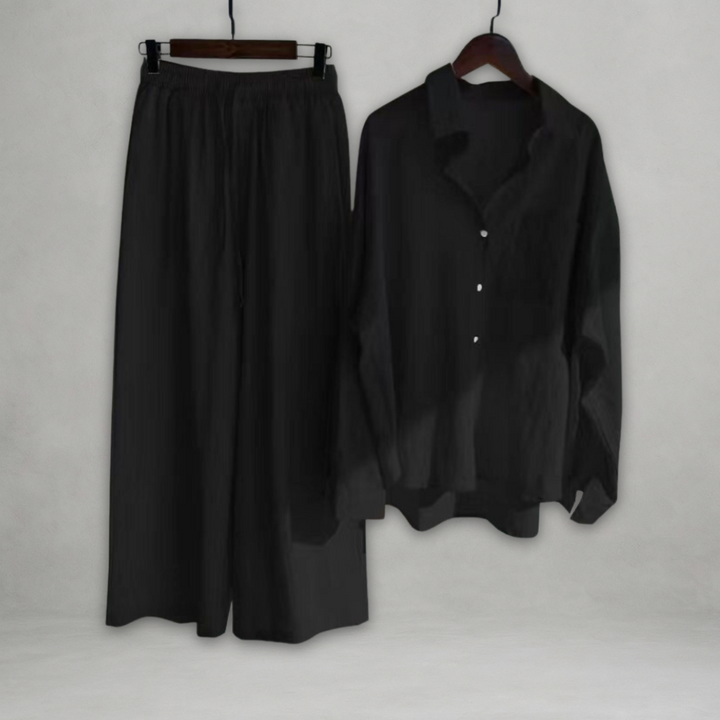 Ottavia - Elegante Conjunto De Dos Piezas Para Verano