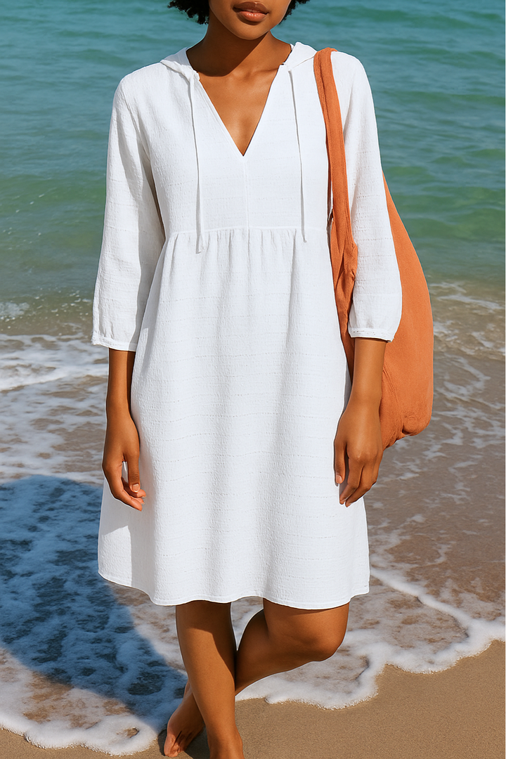 Sacide - Elegante Vestido De Lino