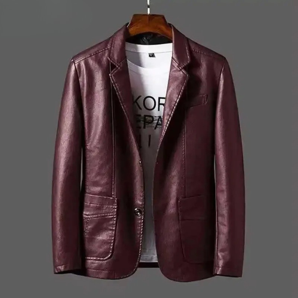 Addrian - Chaqueta De Cuero De Primera Calidad