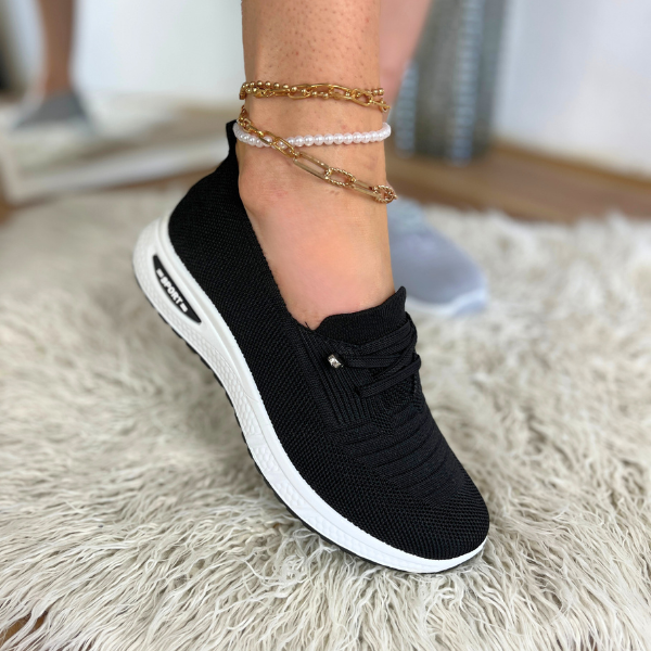 Naliya - Zapatillas Sin Cordones De Punto