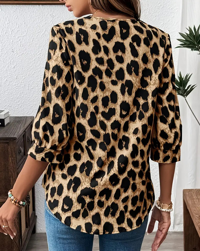Ianira - Blusa Cómoda Con Cuello en V