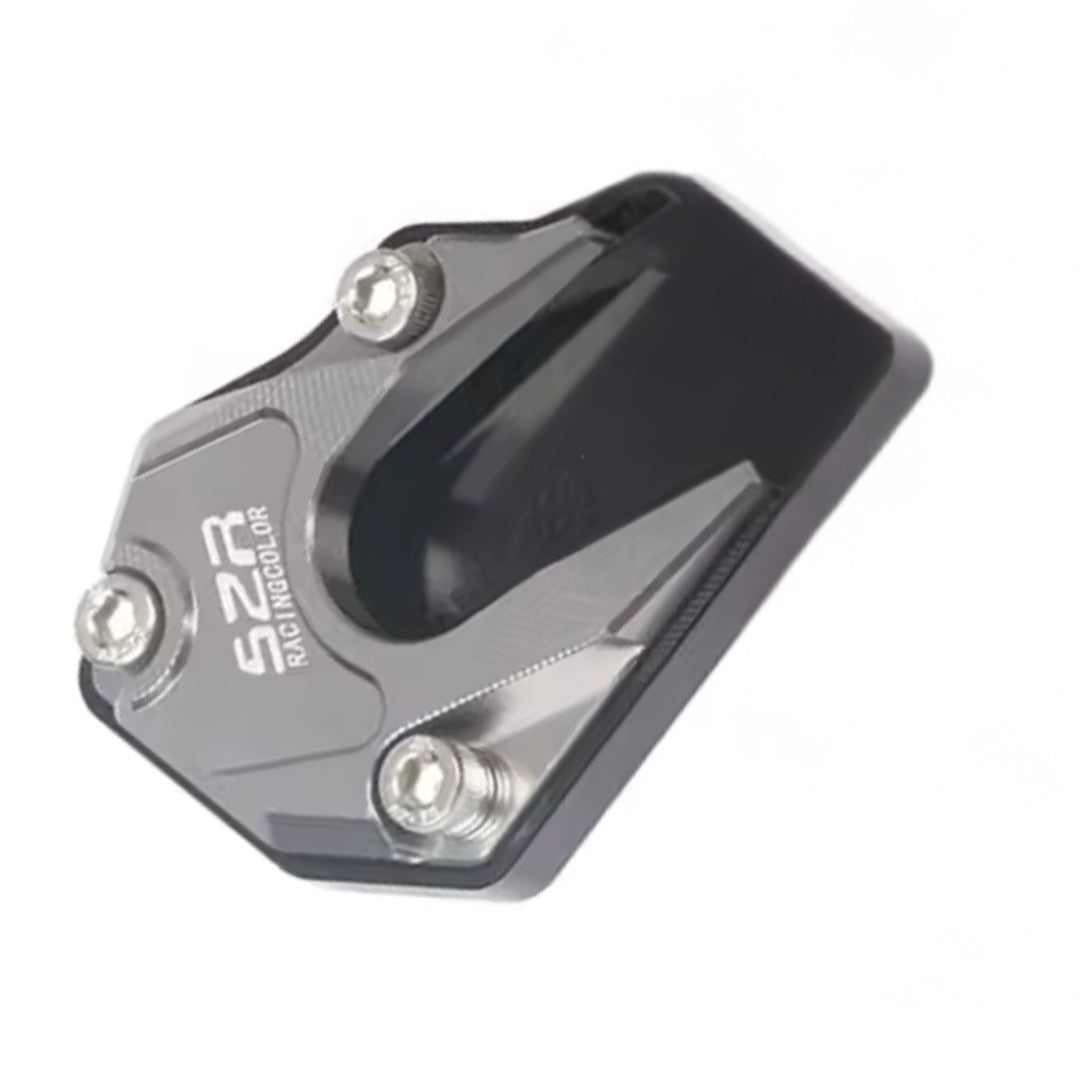 BalanceGuard - Placa De Extensión Para El Caballete Lateral De La Motocicleta Almohadilla De Apoyo Para Los Pies