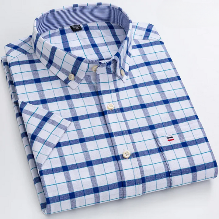 Petersen - Camisa Clásica De Algodón Con Estampado