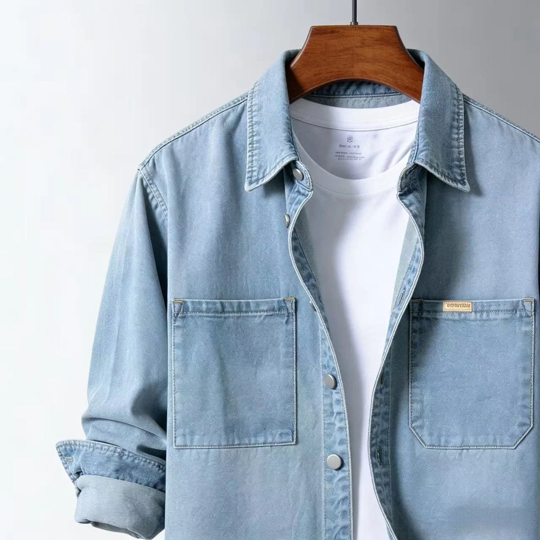 Tharaka - Camisa Oversize de Denim Ironside