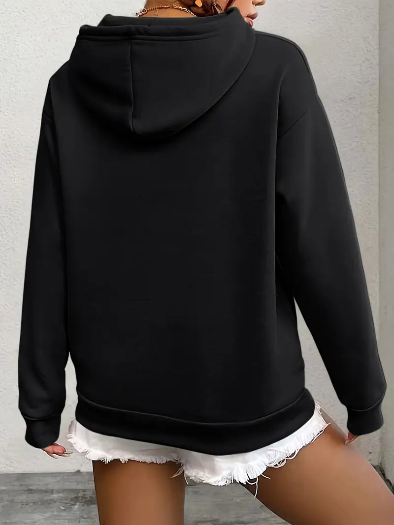 Vanora - Sudadera Con Capucha De Manga Larga y Bolsillos