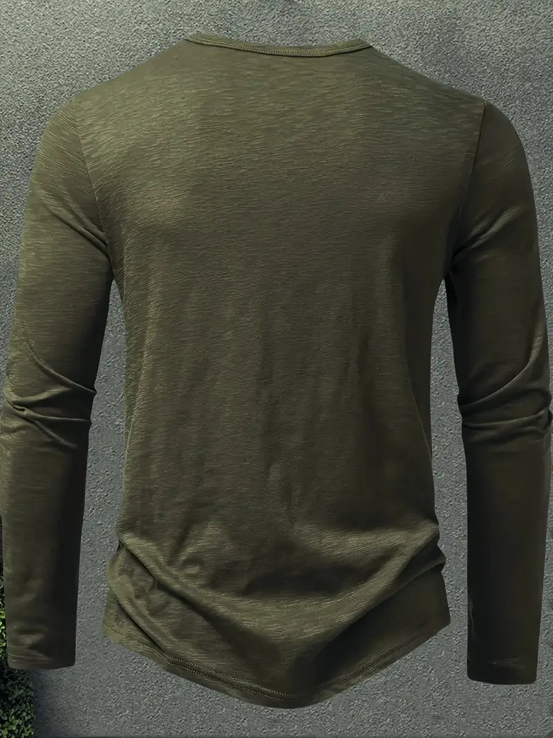 Zekeriya - Camisa de Manga Larga con Botones