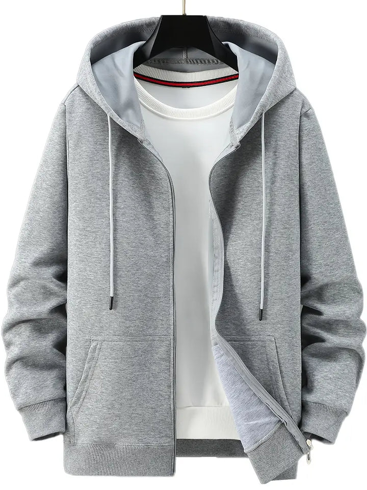 Townsend - Sudadera Ligera Con Capucha y Cremallera