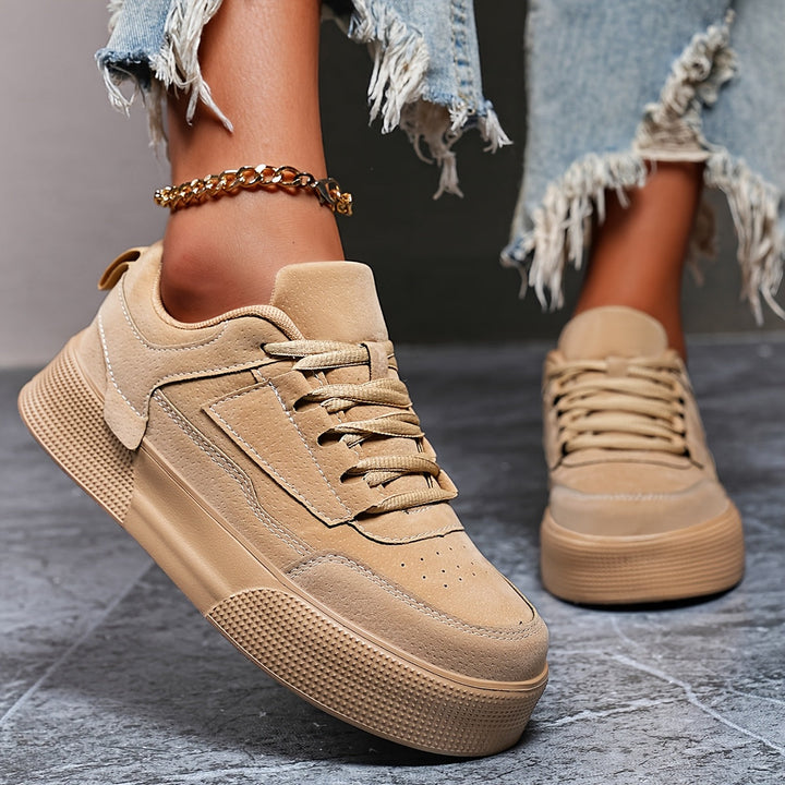 Namira - Zapatillas Con Cordones y Puntera Redondeada