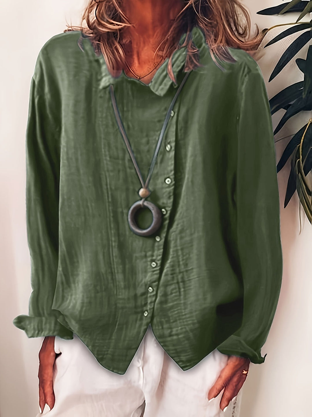 Paige - Camisa De Manga Larga Con Botones