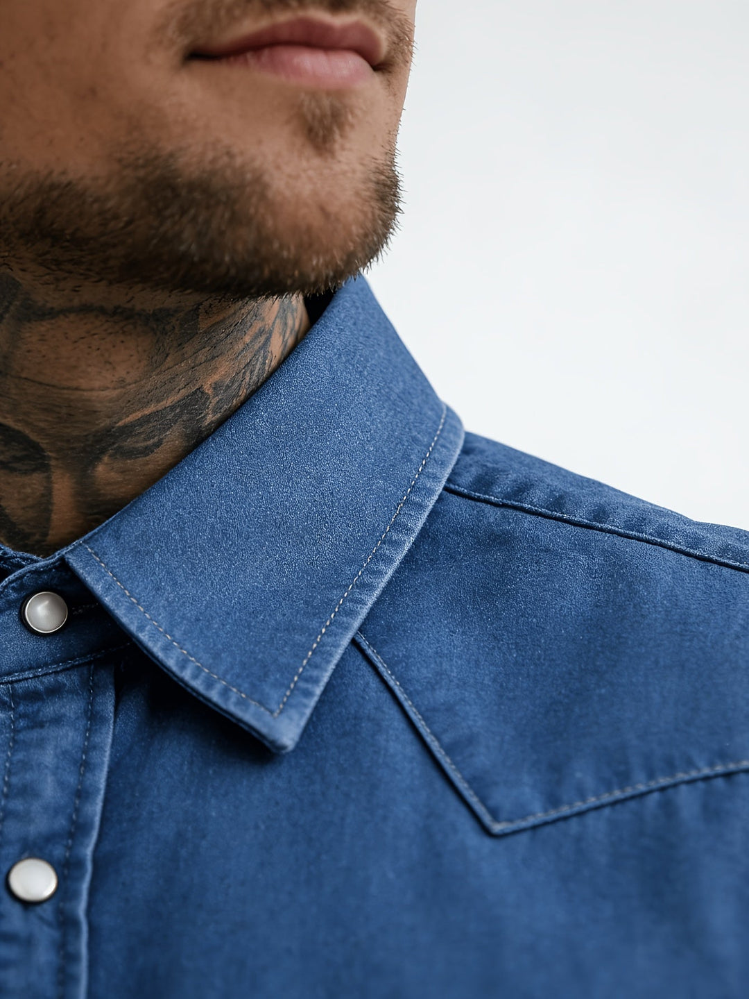 Zeynal - Camisa Vaquera Informal