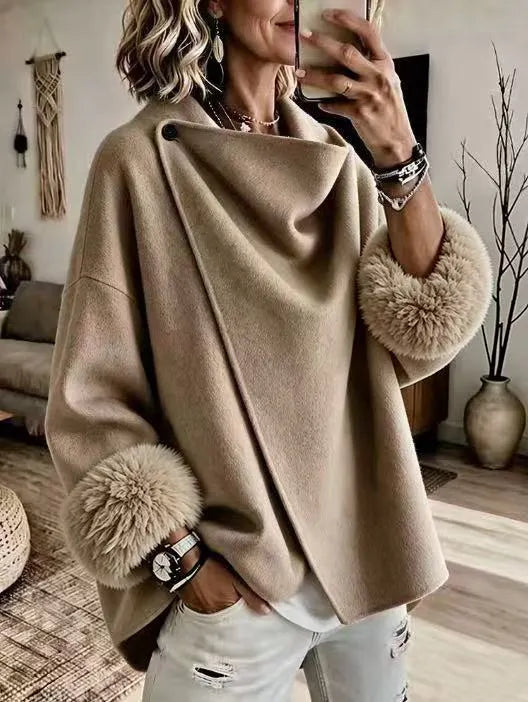 Maddia - Elegante Chaqueta De Pelo Sintético