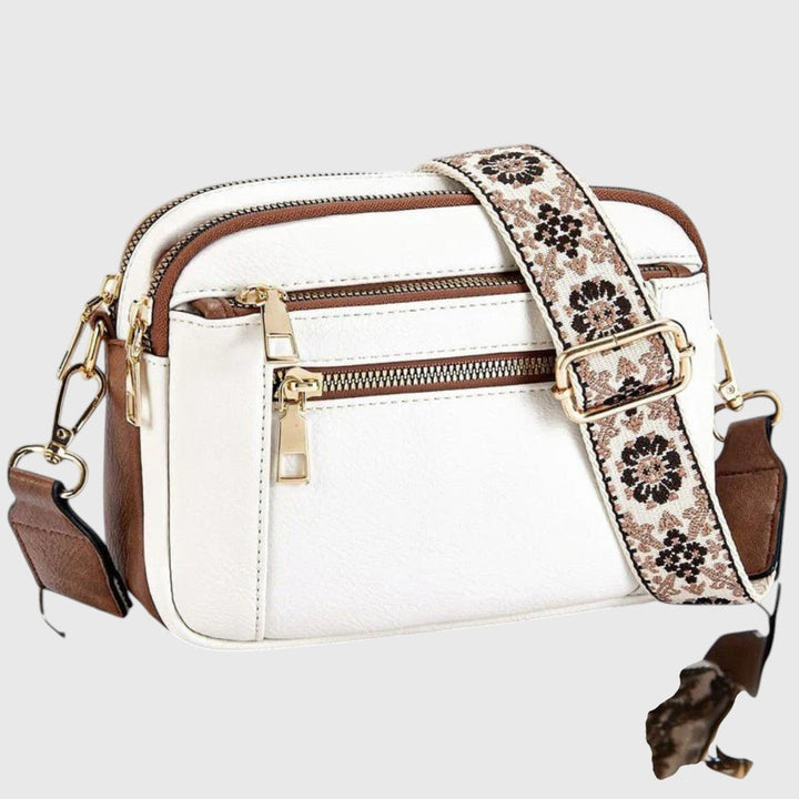 Sharena - Bolso Bandolera Con Correa De Flores