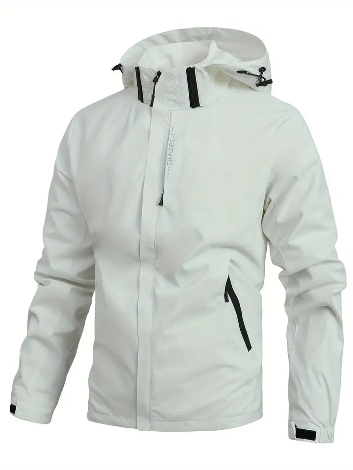 Norberto - Chaqueta Impermeable De Manga Larga