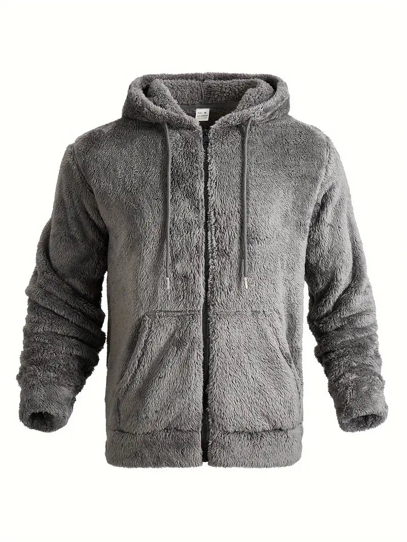 Ushakov - Sudadera Con Capucha y Cremallera Manga Larga Estilo Informal