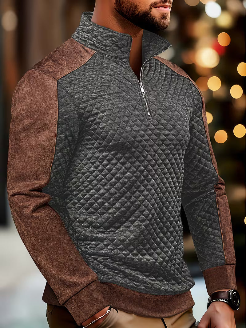 Gioele - Camisa de manga larga con cremallera