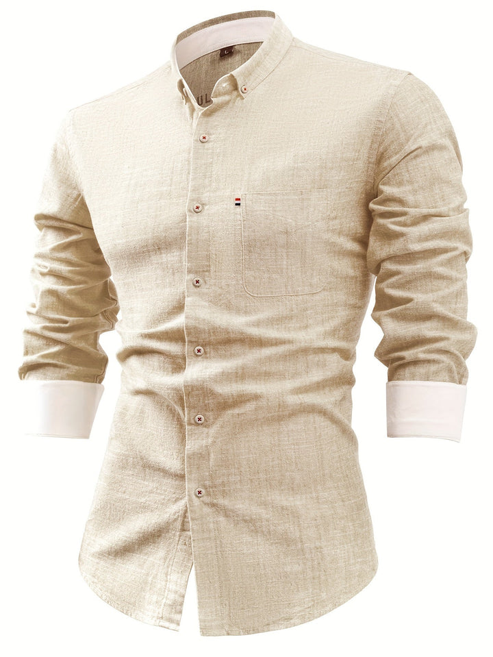 Nolan - Camisa De Manga Larga Con Botones