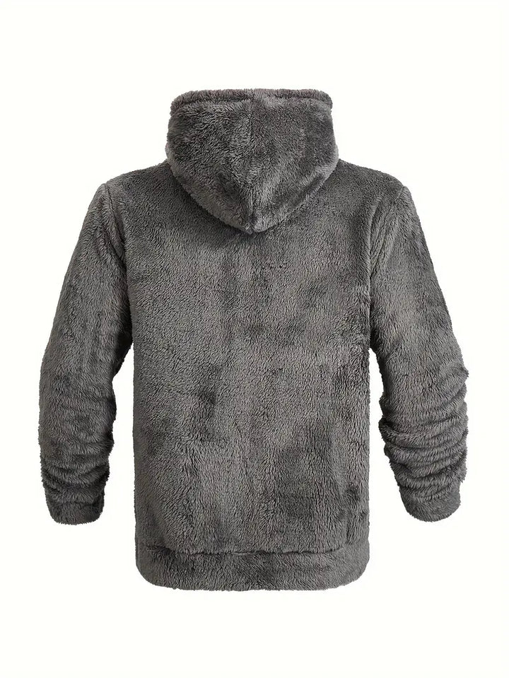 Ushakov - Sudadera Con Capucha y Cremallera Manga Larga Estilo Informal