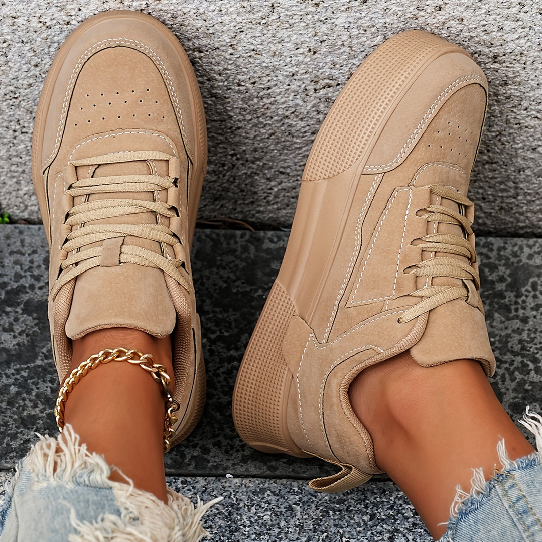 Namira - Zapatillas Con Cordones y Puntera Redondeada
