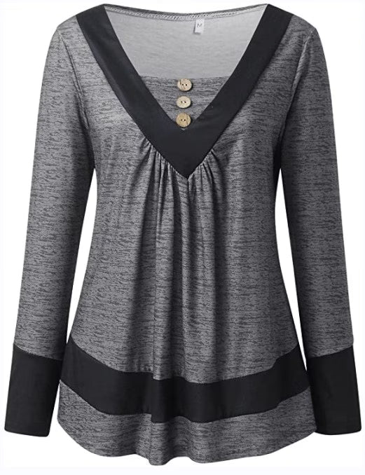 Grisel - Camiseta Acampanada Y Elegante