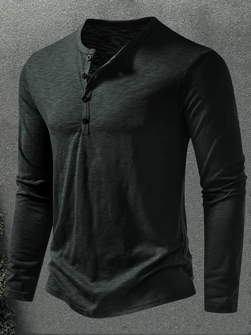 Zekeriya - Camisa de Manga Larga con Botones