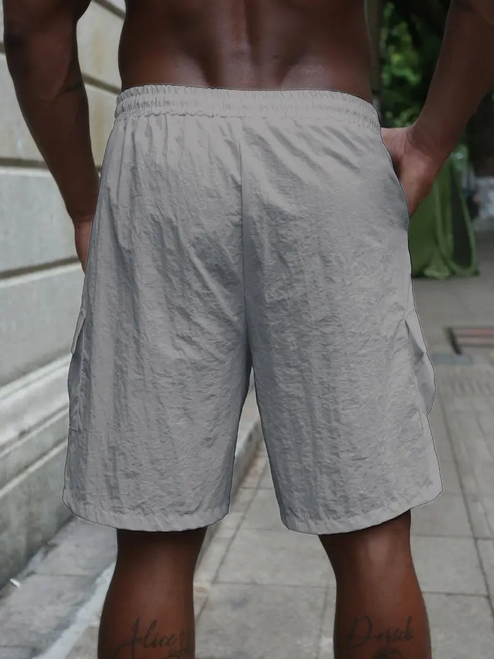 Titov - Pantalones Cortos Elásticos Transpirables