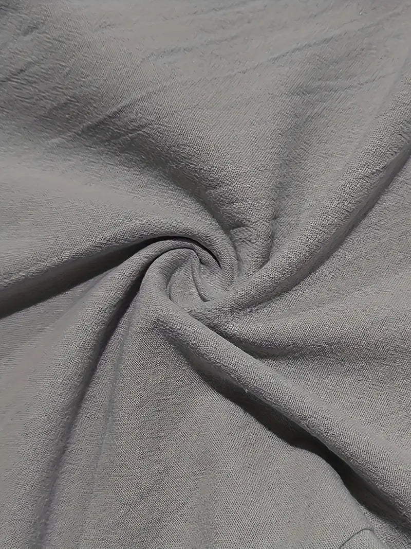 Nichols - Pantalón Holgado De Lino Con Cordón Ajustable
