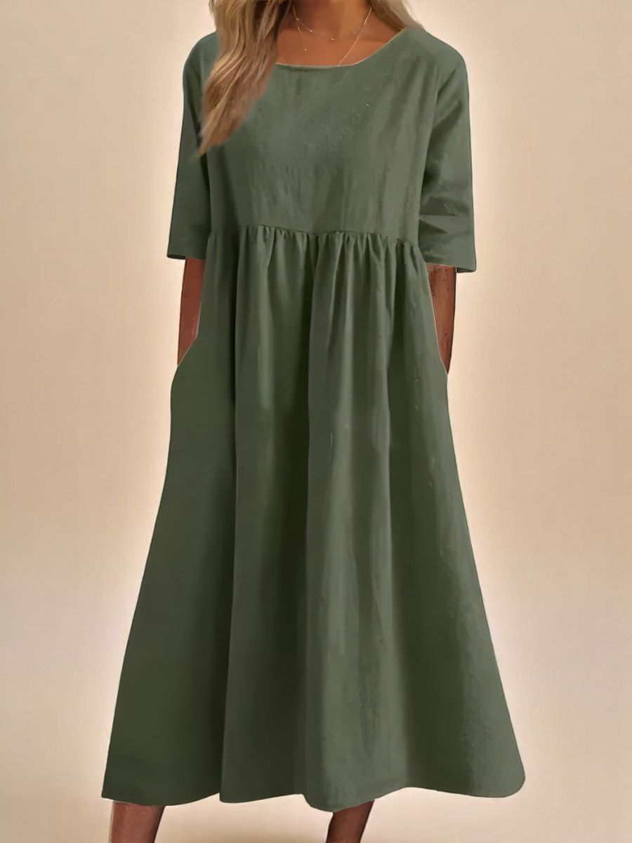 Cecilija - Vestido De Algodón Transpirable