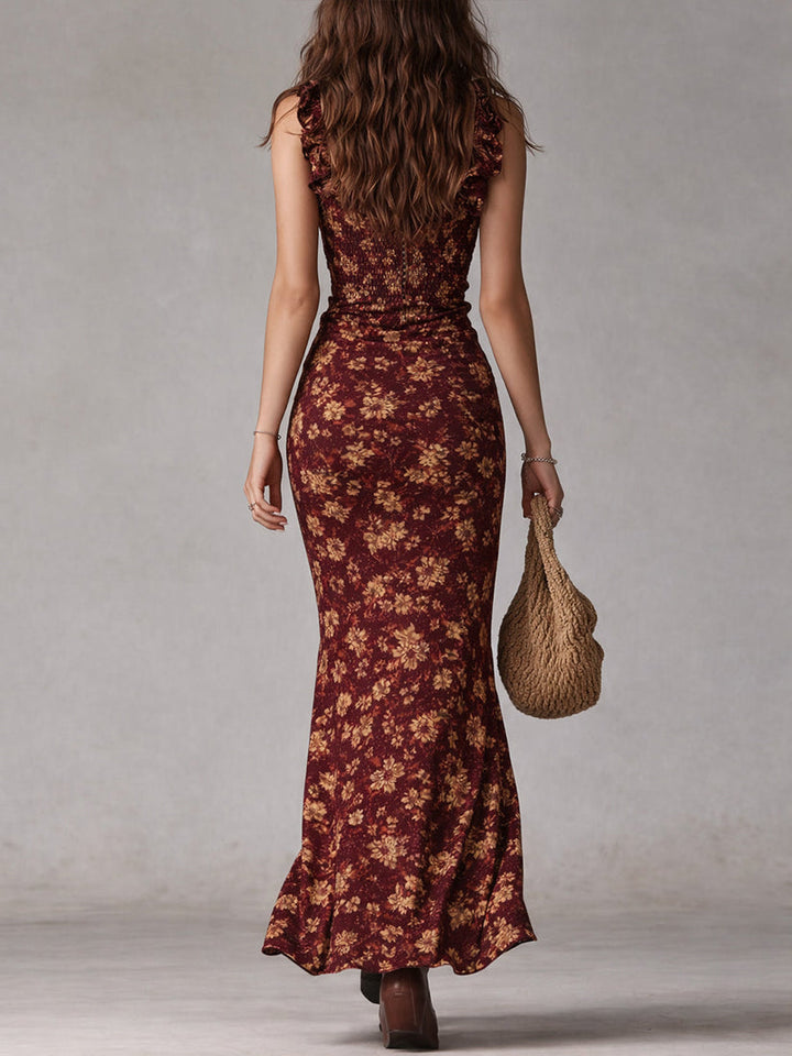 Nadjia - Vestido Largo Boho Transpirable