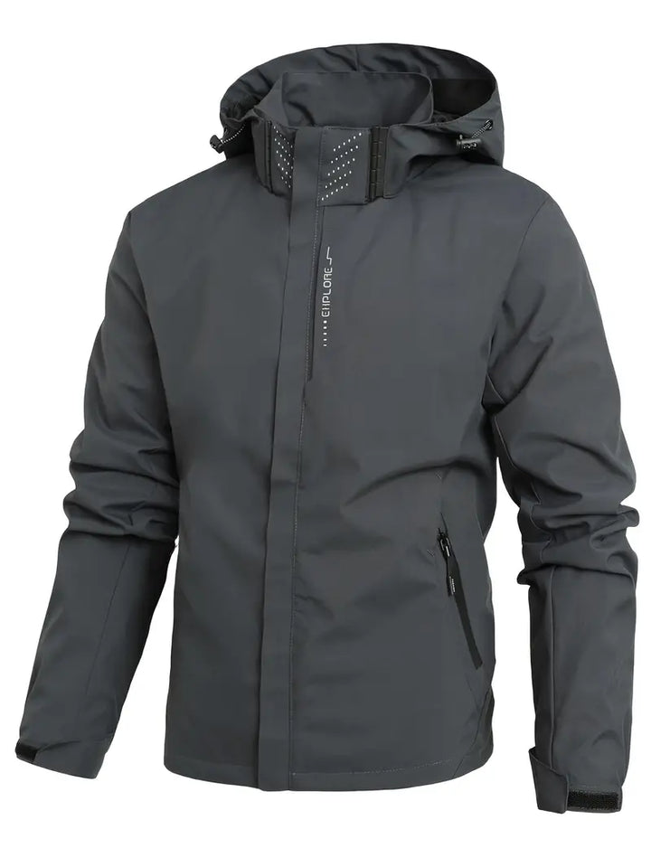 Norberto - Chaqueta Impermeable De Manga Larga