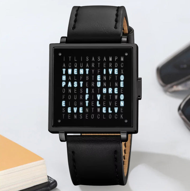 WordTime - Reloj Con Pantalla Digital Matrix