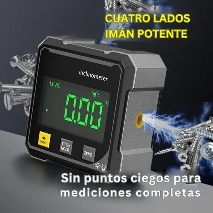 MagPro - Transportador Digital Magnético De 4 Lados Con Láser