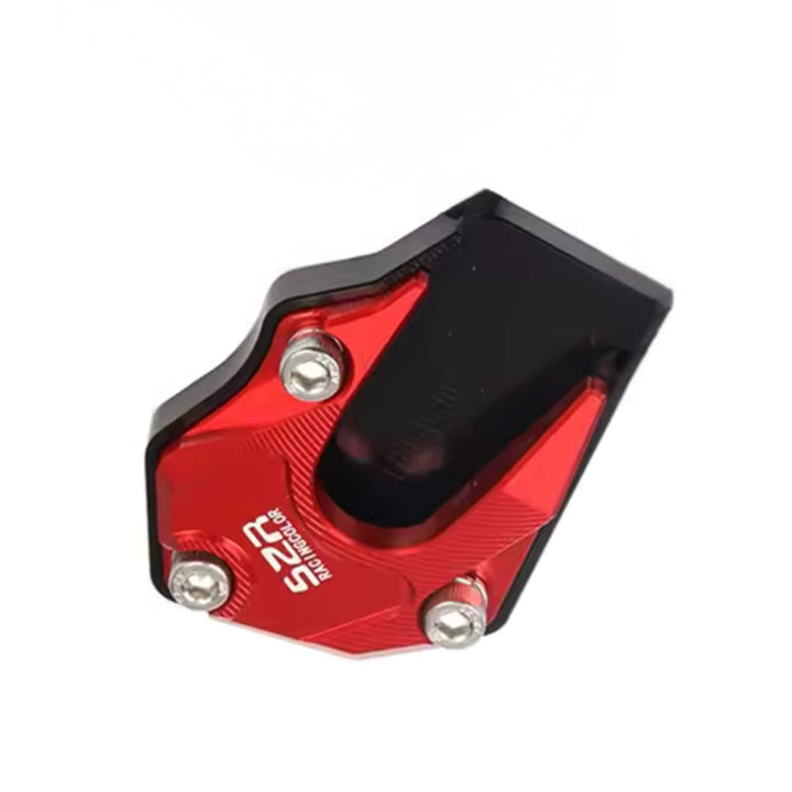 BalanceGuard - Placa De Extensión Para El Caballete Lateral De La Motocicleta Almohadilla De Apoyo Para Los Pies