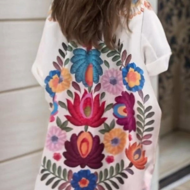 Rossella - Camisa Elegante Con Estampado Floral