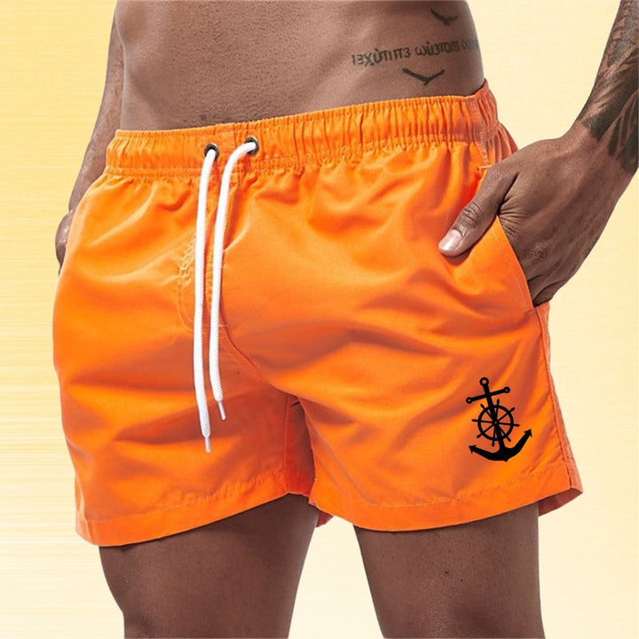 Solano - Elegante Elástico Pantalones Cortos Con Bolsillo