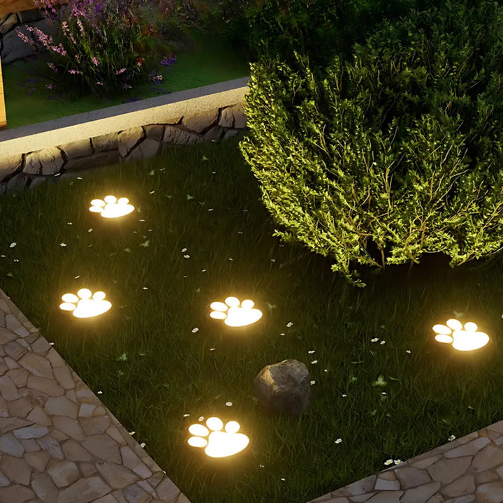 PawGlow - Luz LED Solar para Exteriores Para el Jardín Luces para Patas