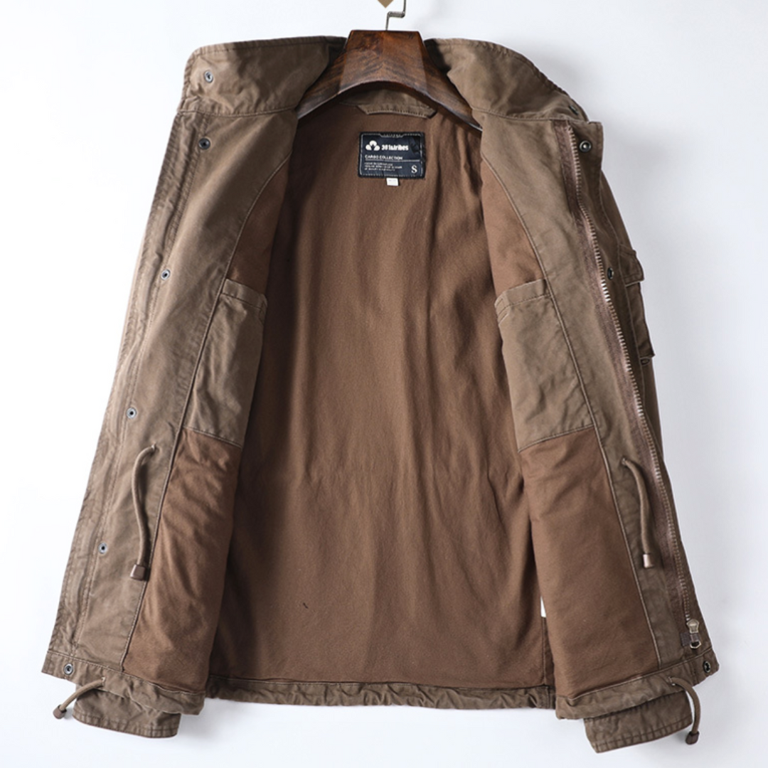 Sergei - Chaqueta Casual Cargo Con Bolsillos