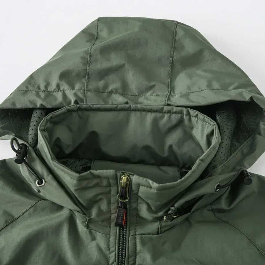 Finnegan - Chaqueta Impermeable y Cortavientos