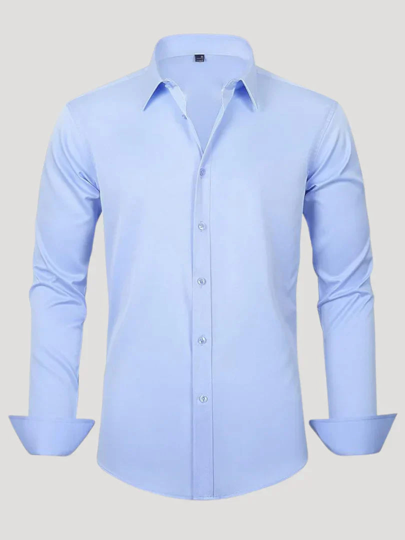 Bordon - Camisa Elástica Sin Planchar Con Botones