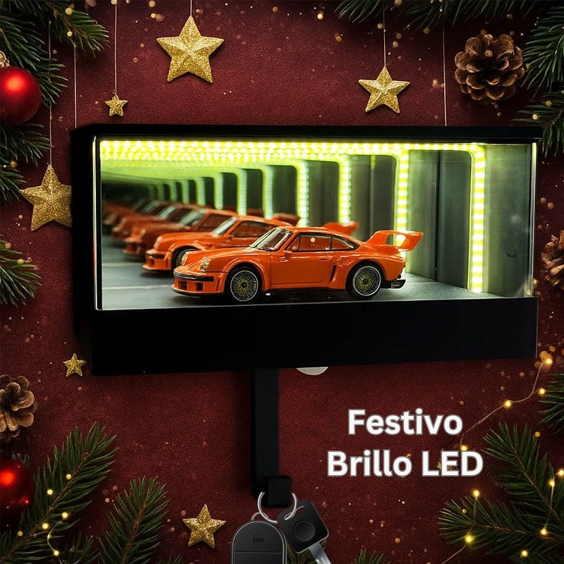 NeonMirror - Llavero Infinito Garaje