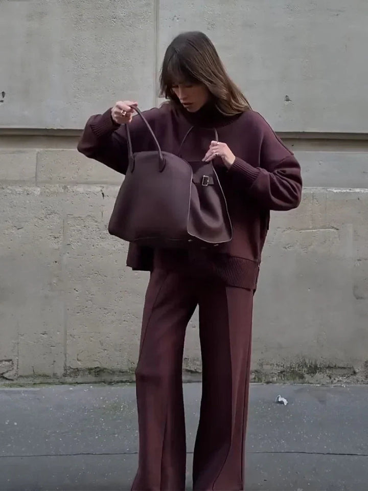 Nogaelle - Elegante Conjunto de Sudaderas Holgadas