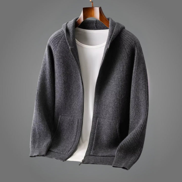 Romain - Sudadera Con Capucha Y Cremallera De Punto